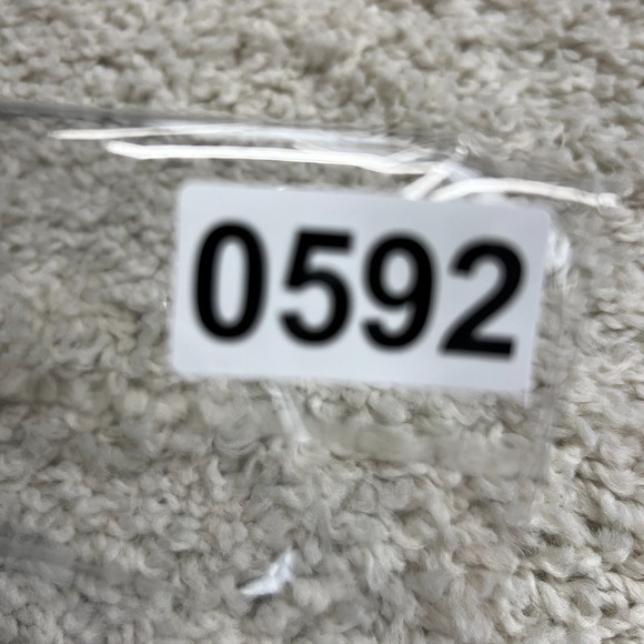 Chaps 1/4 Zip Pullover Sweater Mens 2XL Blue White Striped Golf Business Preppy - Picture 10 of 10